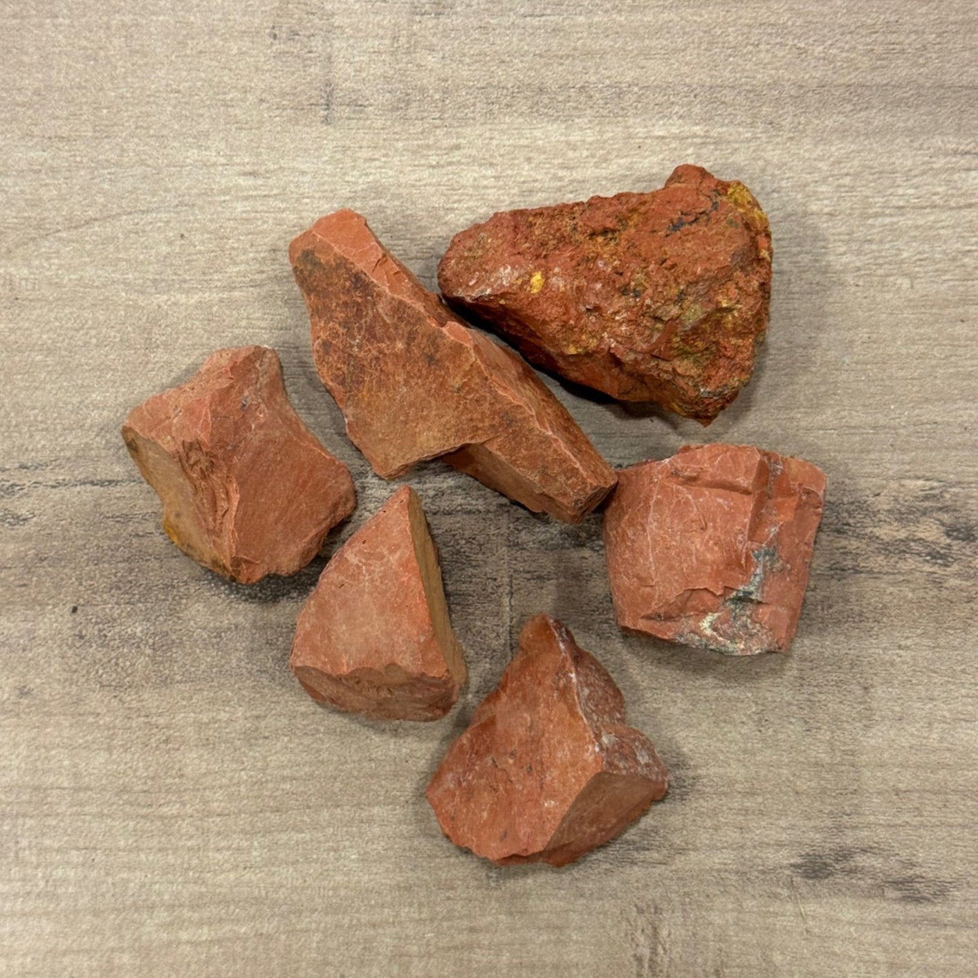 Jaspis rot Rohsteine | 125 g