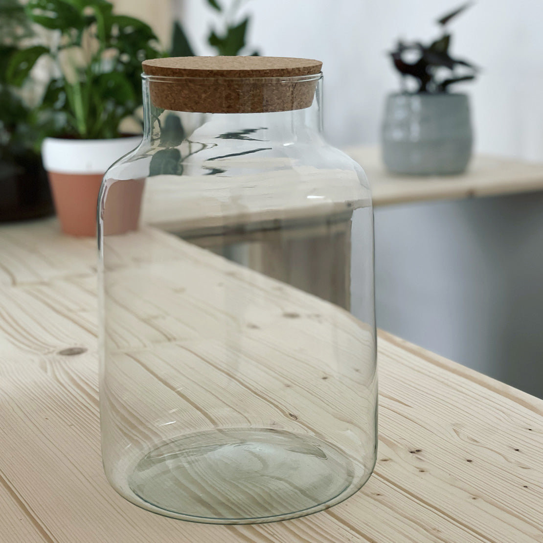 Eco-Glasvase 'Barmbek' Höhe:25cm, Ø17cm –