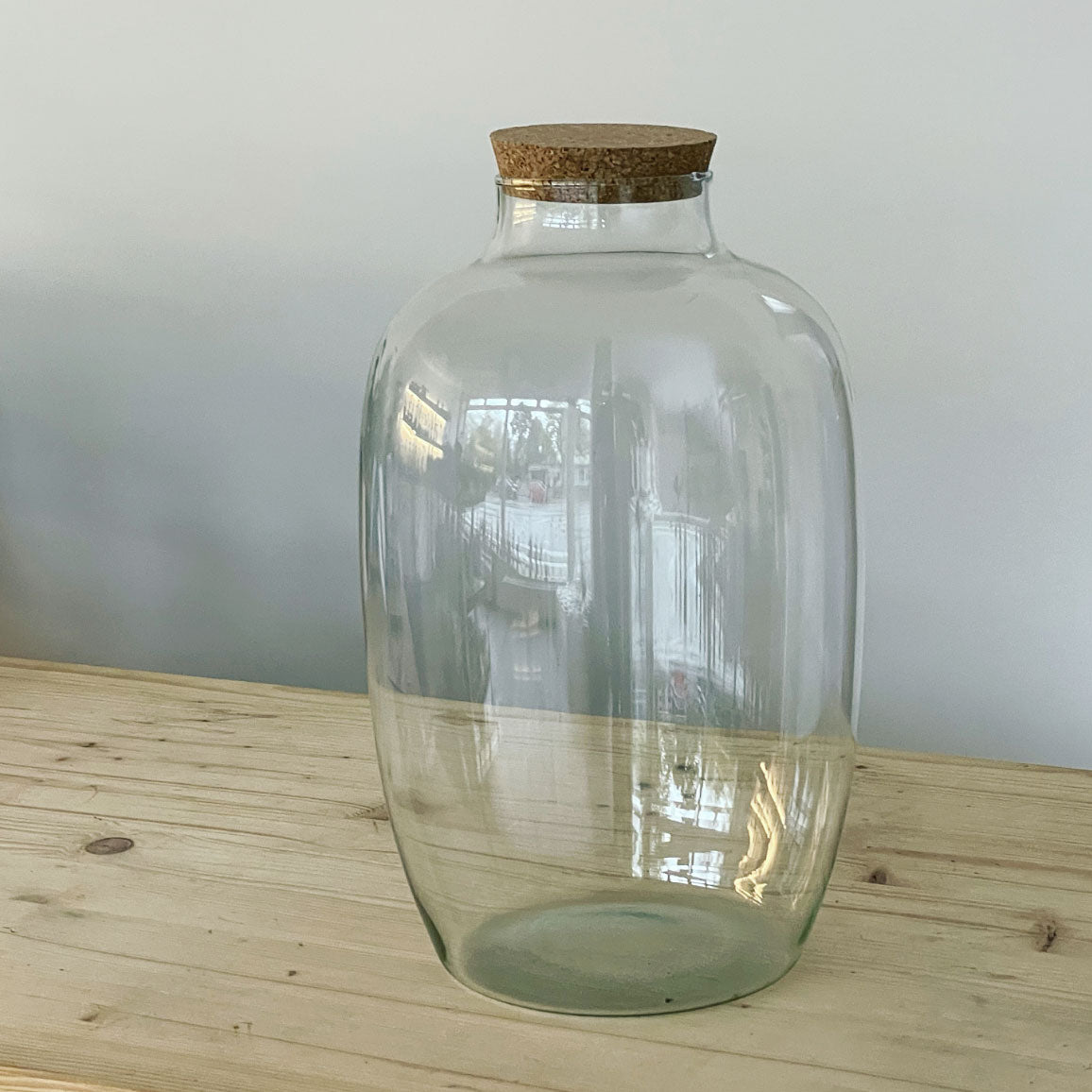 Eco-Glasvase 'Borgfelde' Höhe:30cm, Ø19cm –