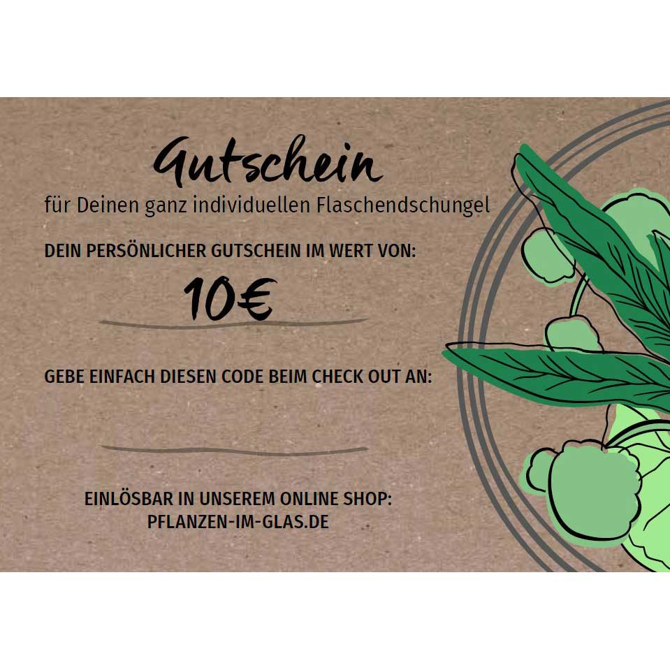 Gutscheincode für den Onlineshop (digital)