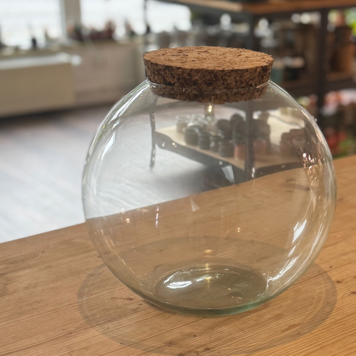 Eco-Glasvase 'Ohlsdorf', Höhe:28 cm, Ø 28 cm –