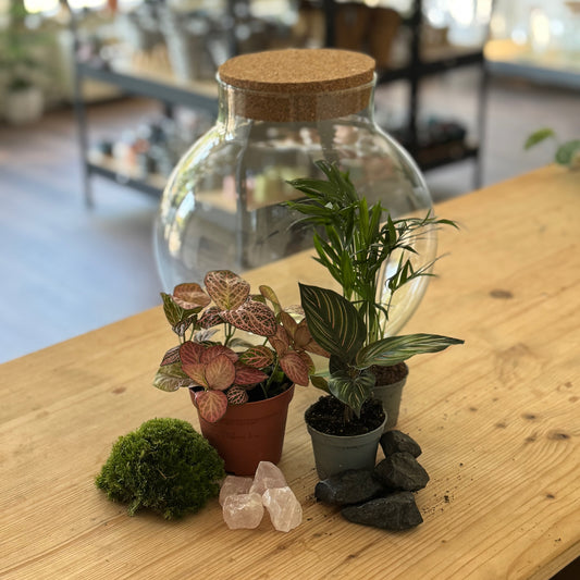 Muttertag Flaschengarten DIY Set 'Klischee'