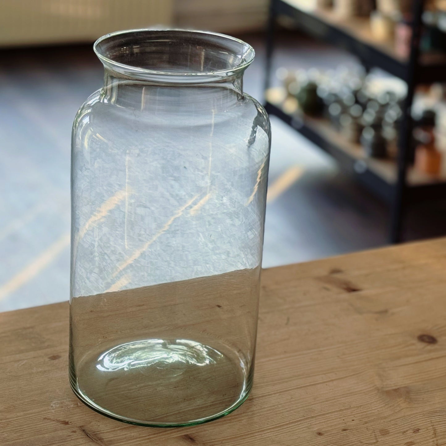 Eco-Glasvase 'Fuhlsbüttel ohne Deckel' Höhe:36cm, Ø19cm