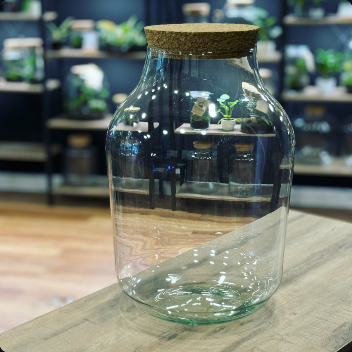 Eco-Glasvase 'Uhlenhorst' Höhe:33cm, Ø23cm –